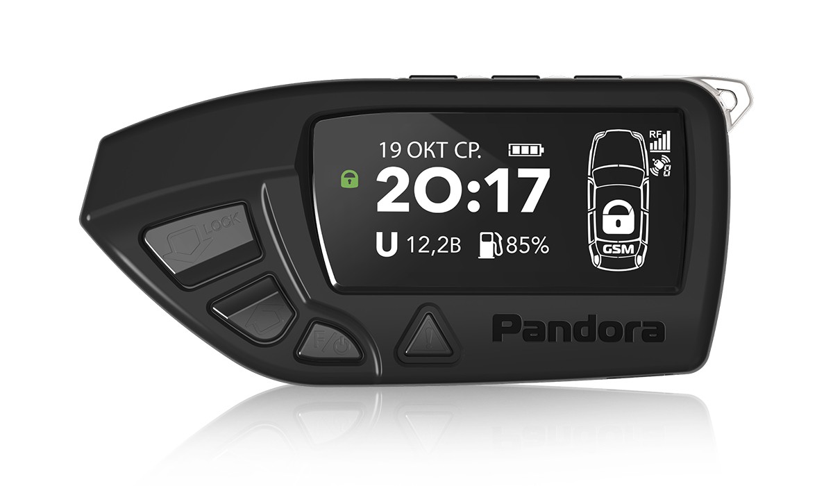 Брелок Pandora Pandora брелок D650 для DXL 5000 Pro v2, 3970 pro v2, 4910