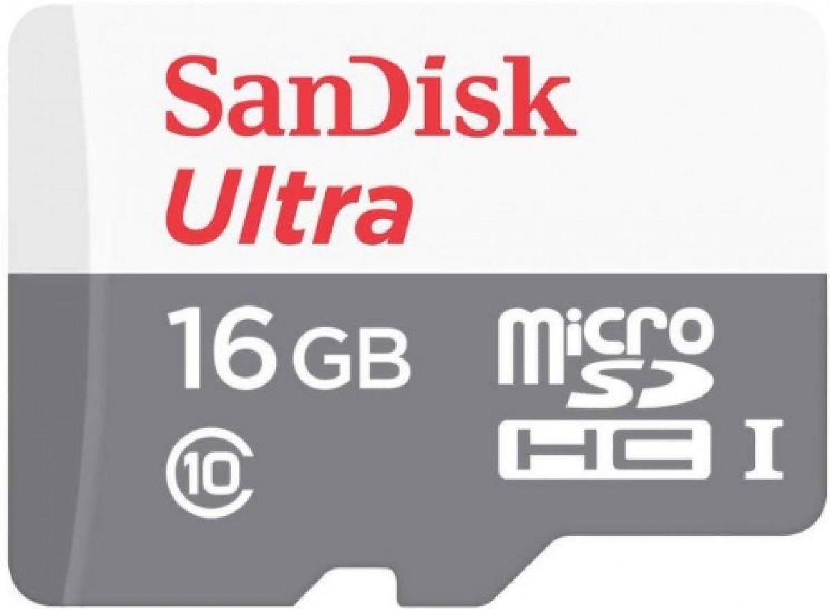 Разное SanDisk microSDHC 16Gb UHS-I Ultra Class10 (80MB) карта памяти