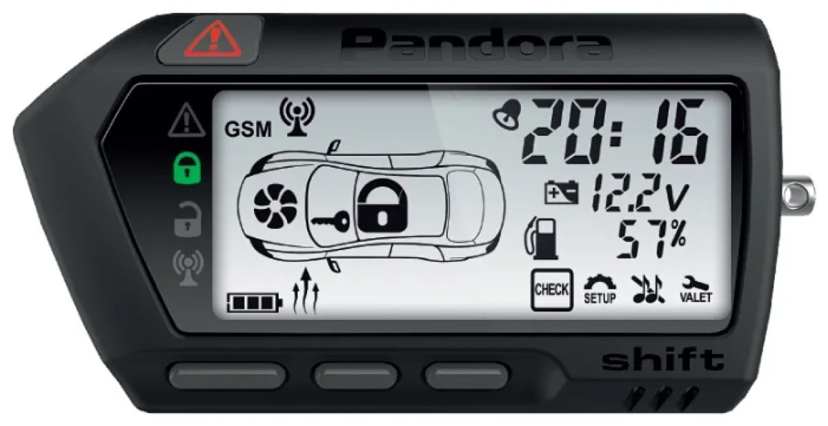 Pandora D705 брелок + RF-модуль DXL 395 (решение для Pandora DXL 3910 Pro)