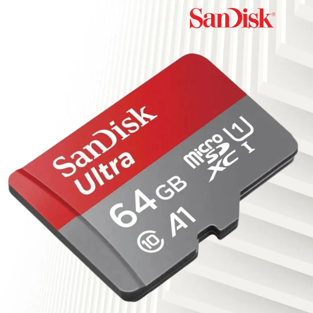 SanDisk microSDXC 64Gb UHS-I Ultra Class10 (80MB) карта памяти