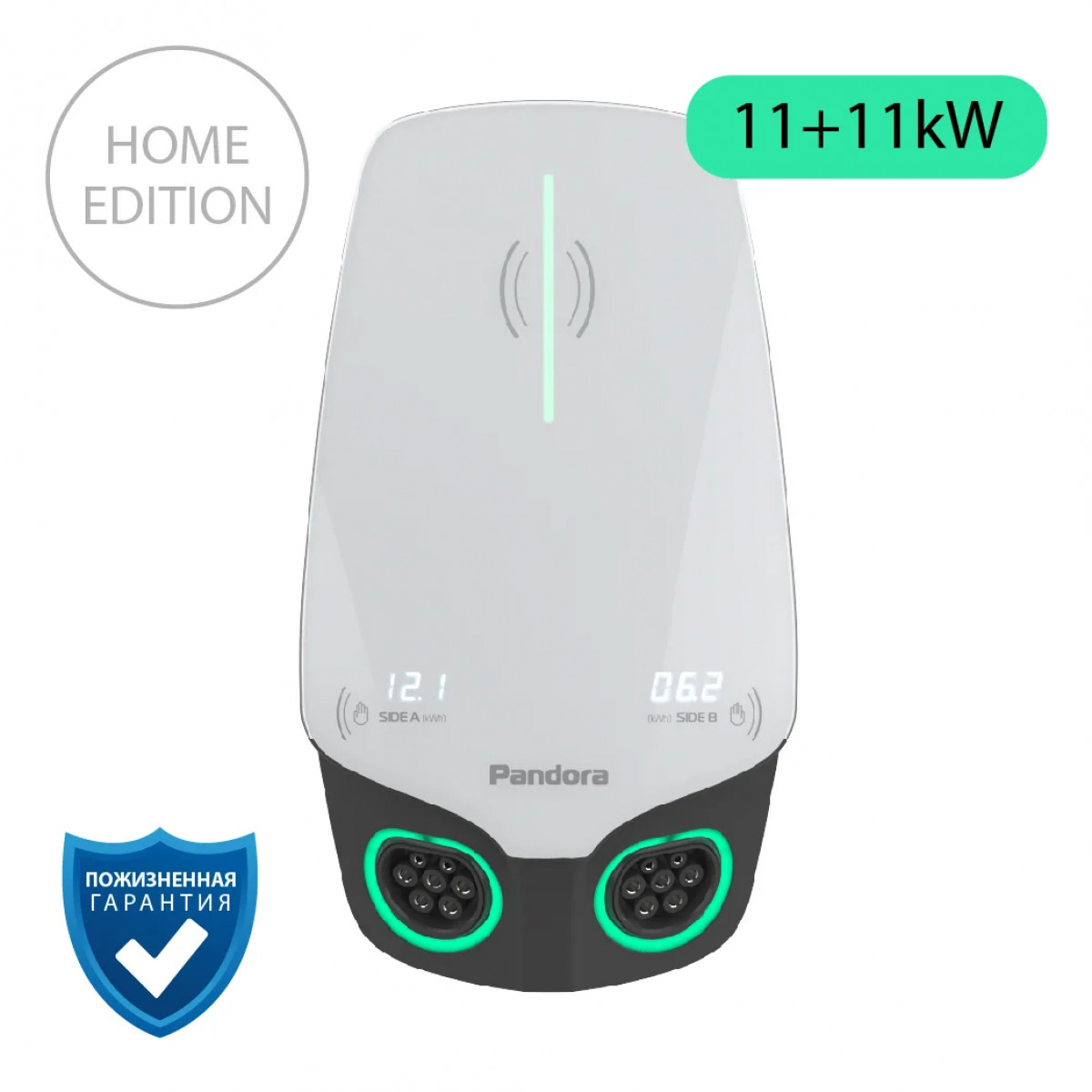 Зарядная станция для электромобилей  Pandora Wall-E DUO (Home Edition) AC 11+11 кВт
