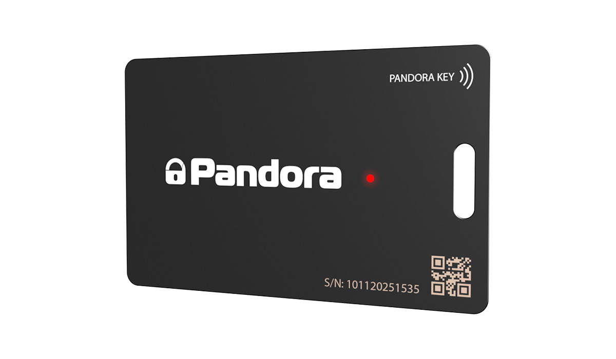 Брелок Pandora Pandora Слим (Key) карта-метка 
