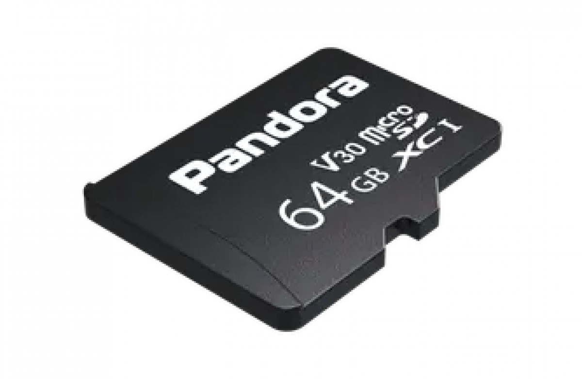 Видеорегистратор Pandora карта памяти microSD 64 ГБ