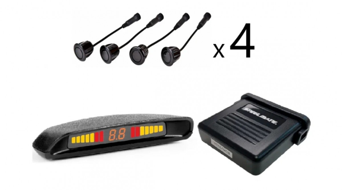 Датчики парковки STEEL MATE C2 Black