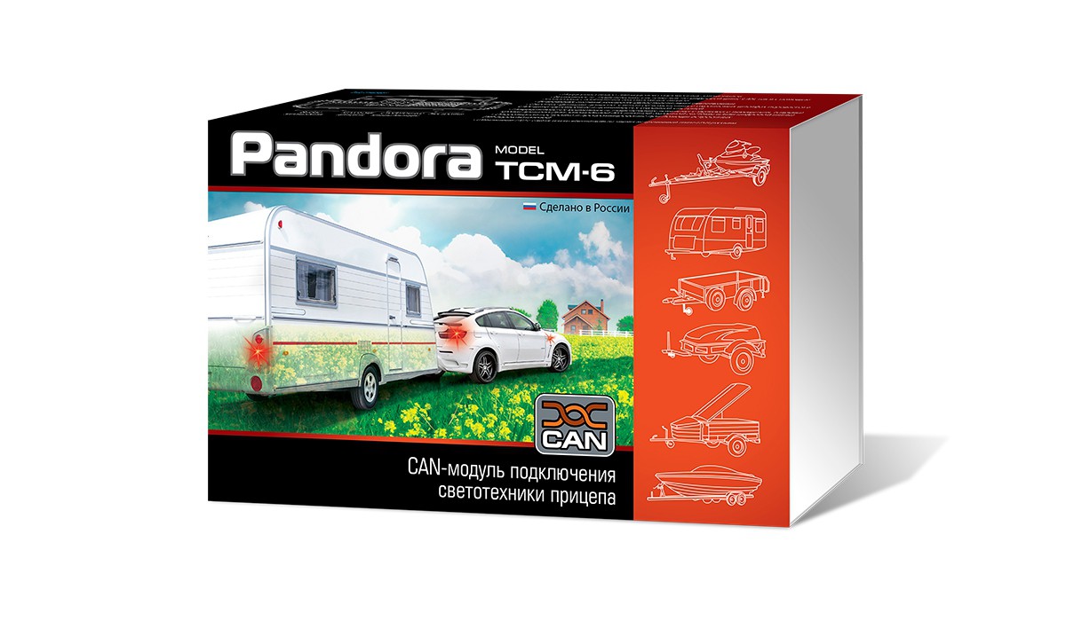  Pandora TCM-6 CAN-модуль