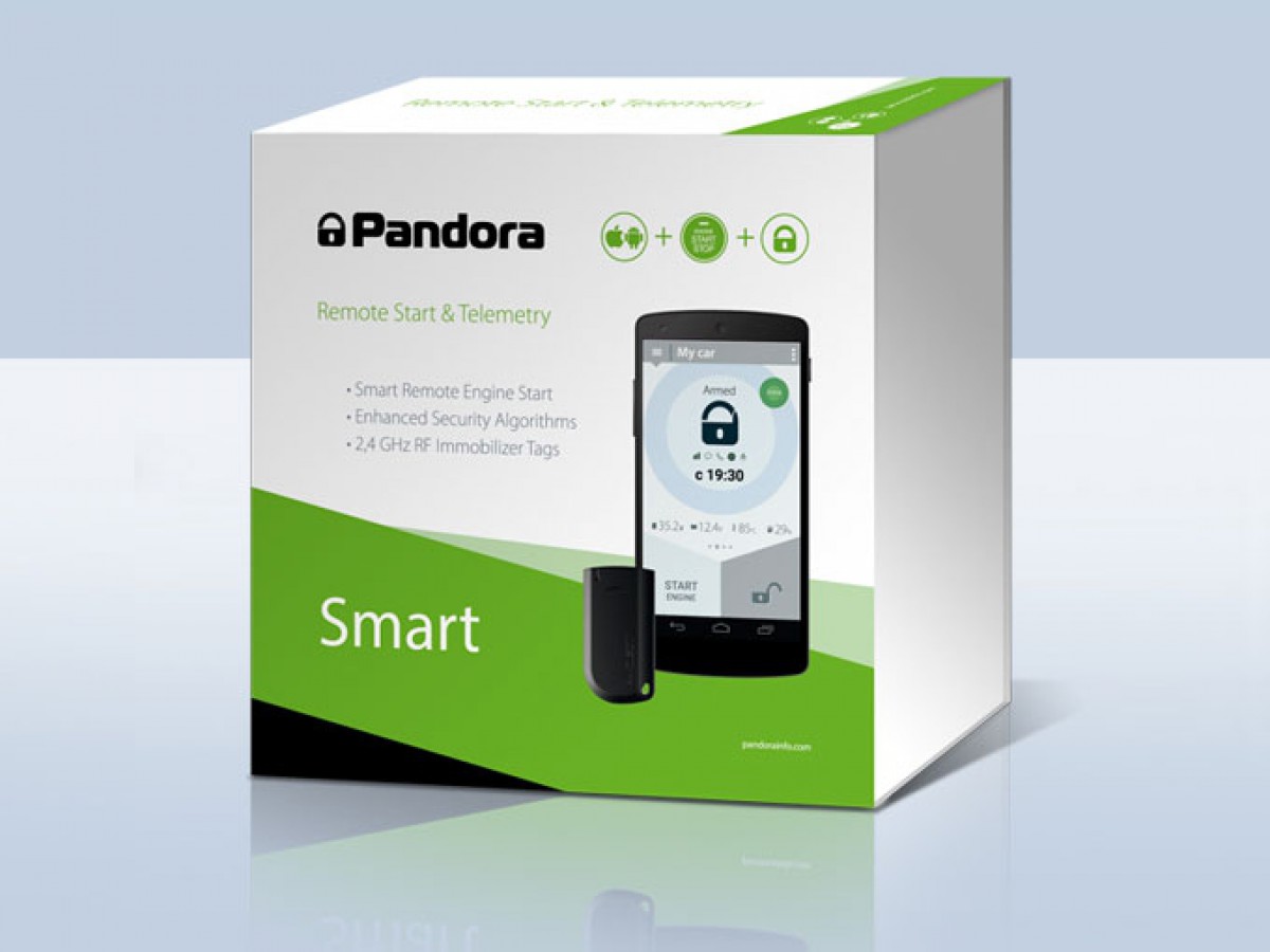 Автосигнализация Pandora Smart