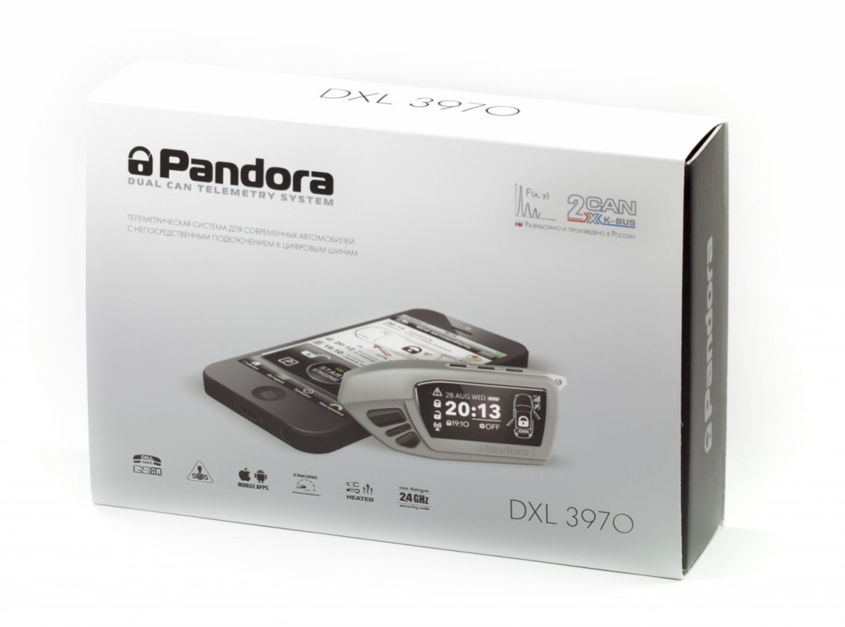 Автосигнализация Pandora DXL 3970 English
