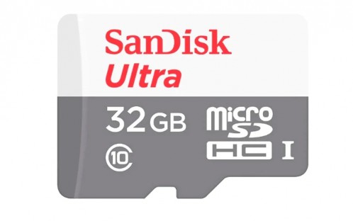 SanDisk Ultra microSDHC Class 10 UHS-I 80MB/s 32GB карта памяти