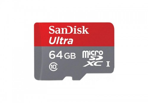 SanDisk microSDXC 64Gb UHS-I Ultra Class10 (80MB) карта памяти