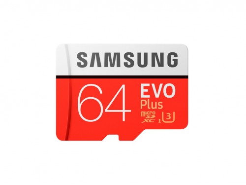 Samsung Evo Plus Micro 64GB + адаптер