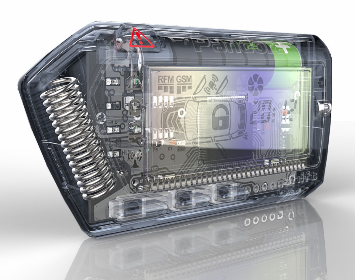 Pandect брелок LCD 705 для X-2010/2050/3000, DXL 3945 Pro