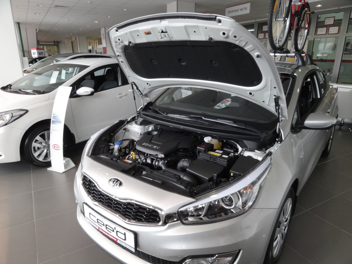 A-ENGINEERING Упоры капота для Kia Ceed 2, 2012-2018