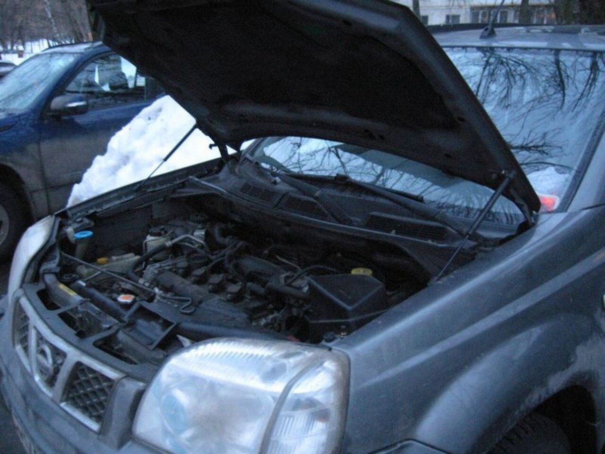 A-ENGINEERING Упоры капота для Nissan X-Trail T-30, 2000-2007