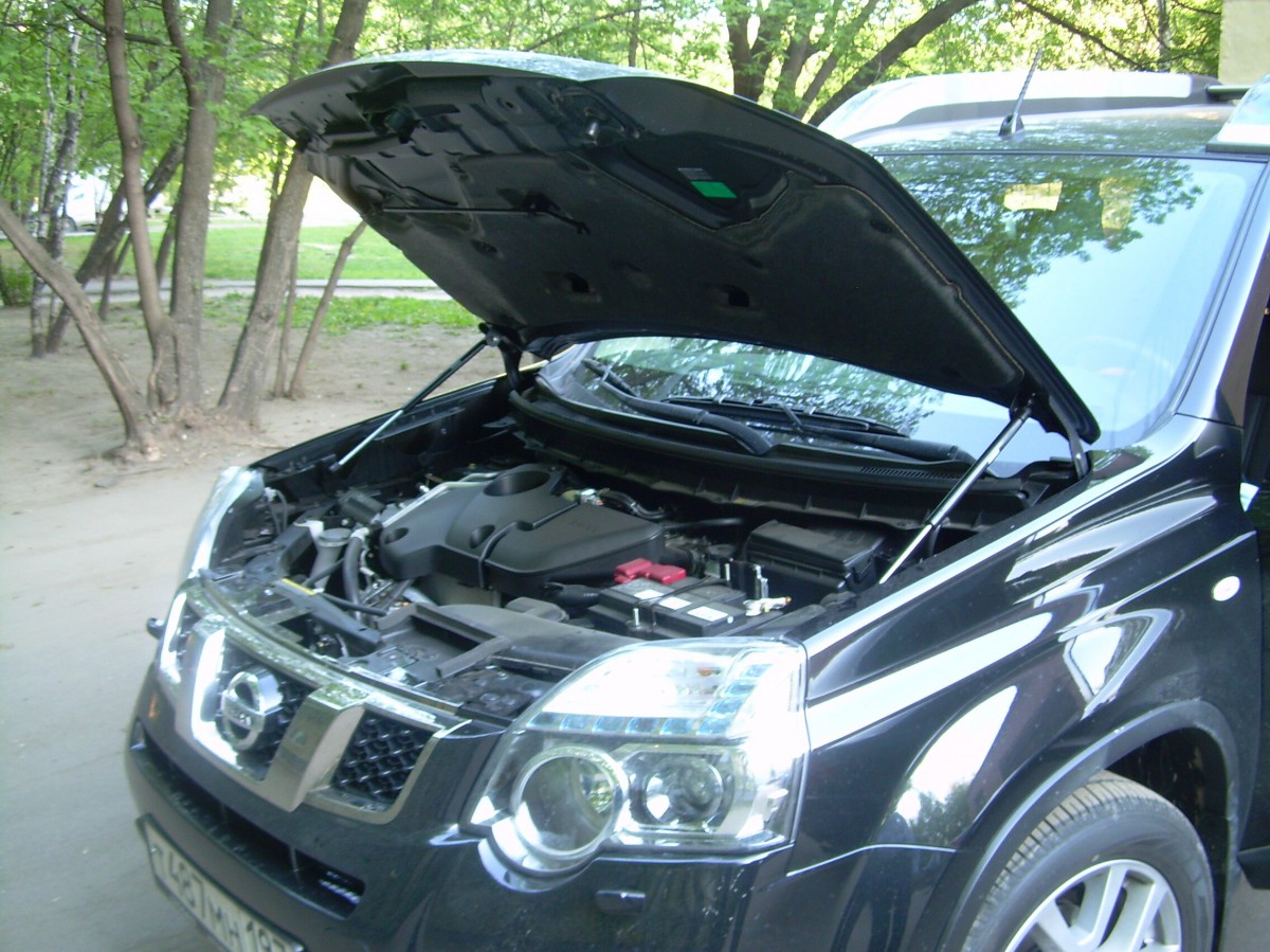 A-ENGINEERING Упоры капота для Nissan X-Trail T-31, 2007-2014