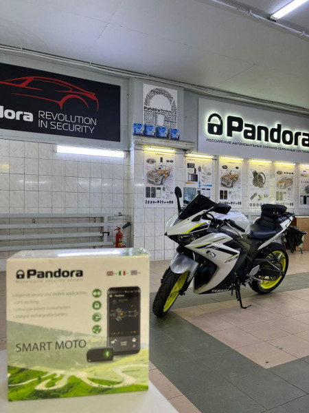 Yamaha YZR-R3 установка Pandora DX-47 Smart Moto