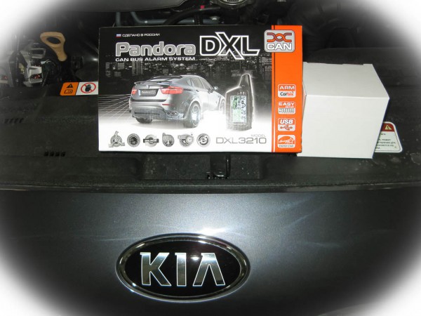 Kia Ceed установка Pandora DXL 3210