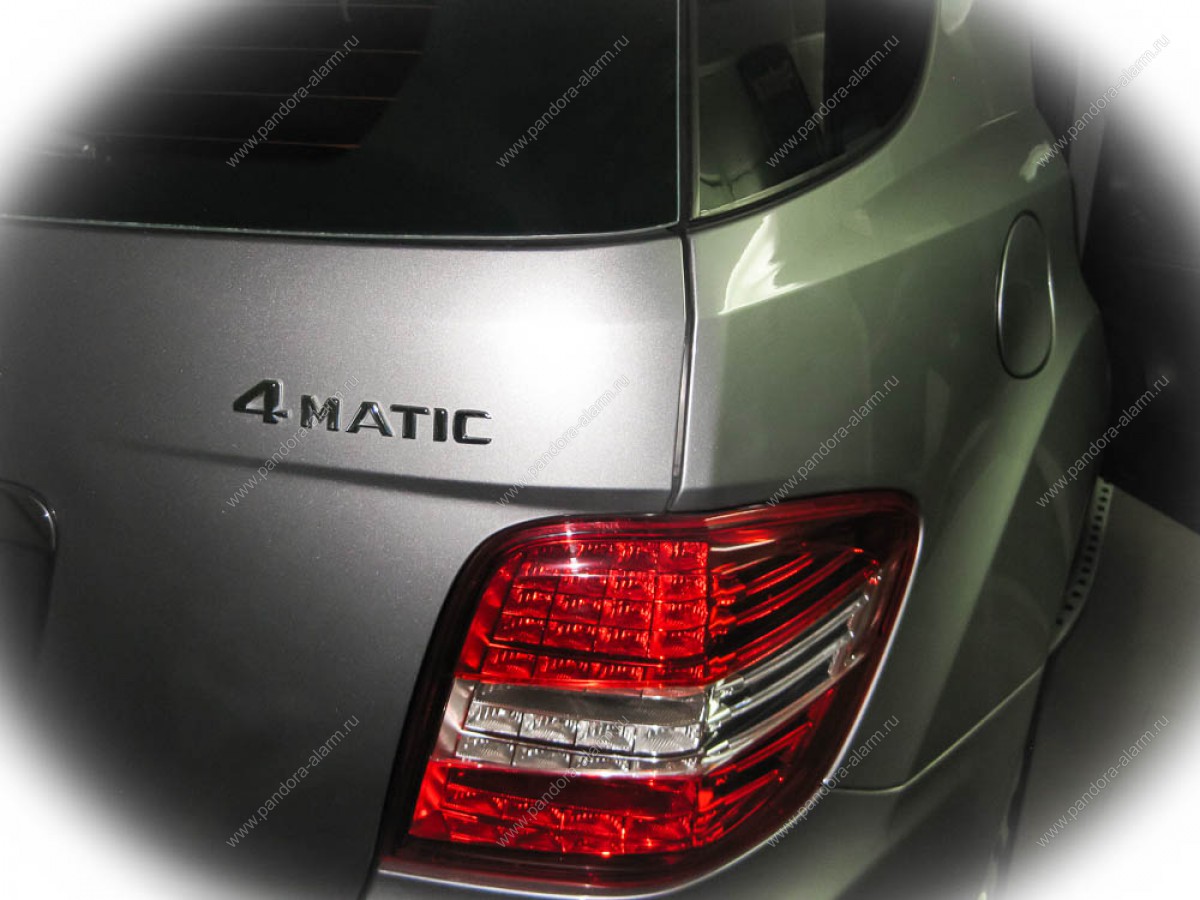 Mercedes ML 350 (164) установка Webasto Evo-5, Pandora DXL 3910