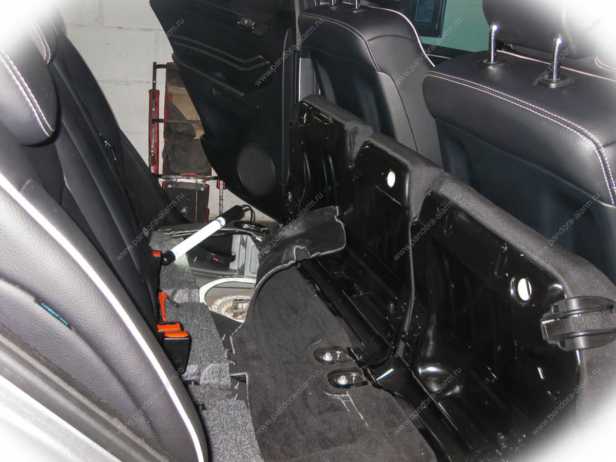 Mercedes ML 350 (164) установка Webasto Evo-5, Pandora DXL 3910