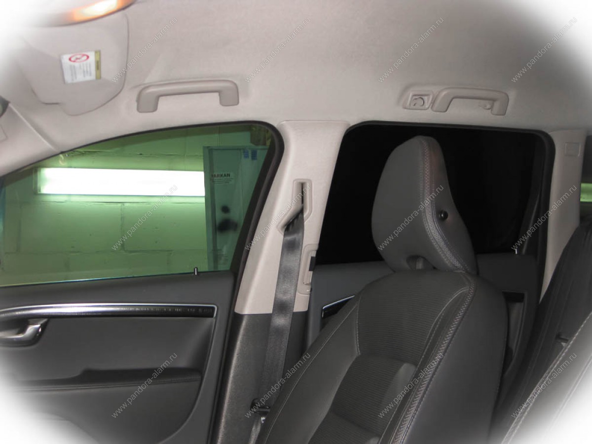 Volvo XC-70 установка замка КПП, тонирование стекол и покрытие атермальной плёнкой